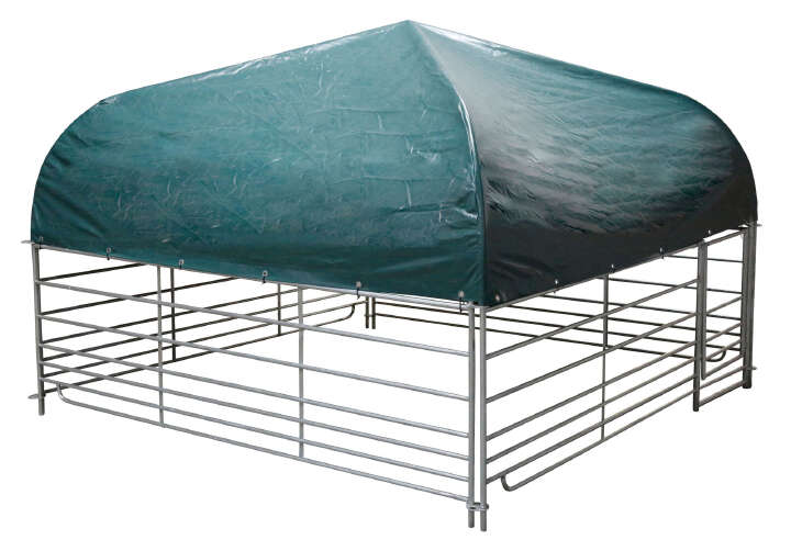 KERBL Komplettset Weideunterstand für Schafe und Ziegen